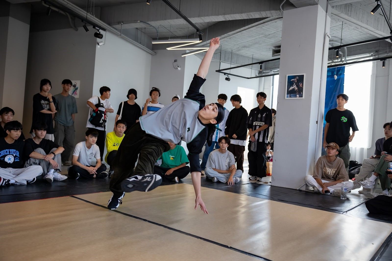 霹靂舞好手吳定杰，從小學三年級就開始練舞。圖片提供／吳定杰