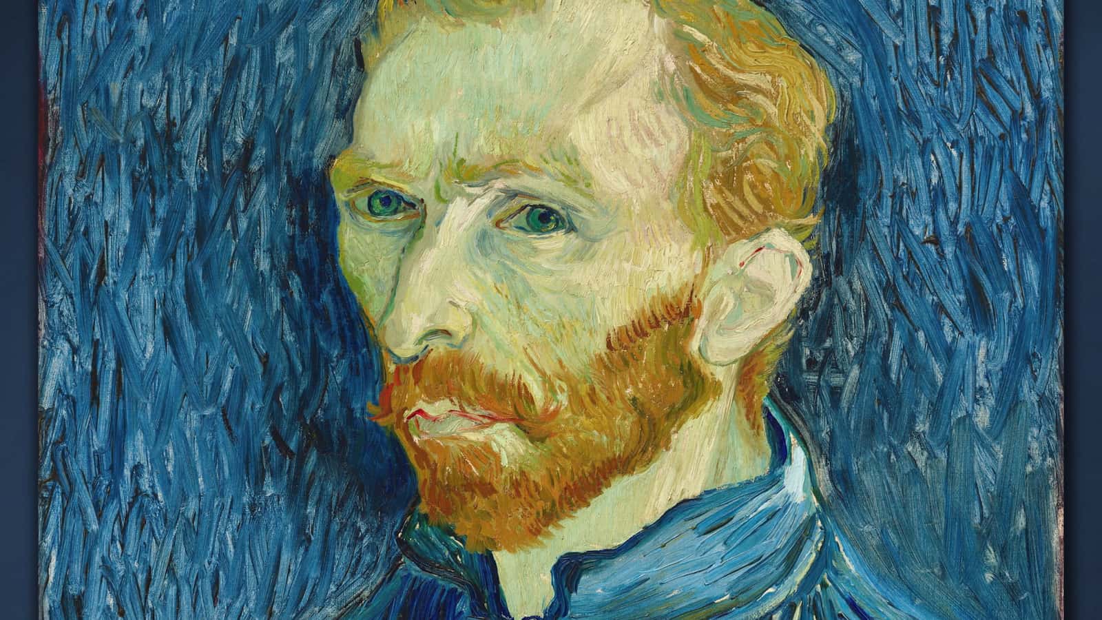 印象派大師文森．梵谷（Vincent Willem van Gogh,1853-1890）自畫像，梵谷一生很少拍照，反而畫了四十多張自畫像，自畫像是梵谷繪畫藝術中的一大特色。劇照／《梵谷的樹根懸案》