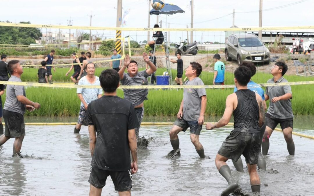 洪裕朗用「水田排球賽」推廣農業，田裡大小事都是「食農教育」