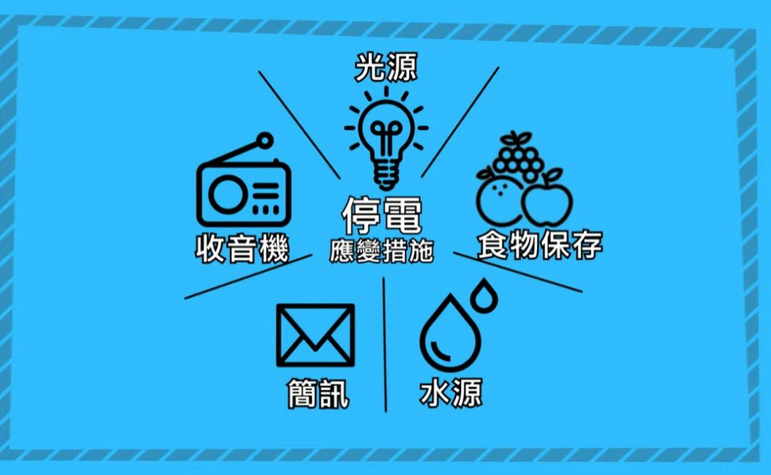 大規模斷電怎麼辦？掌握五項停電應變措施，先準備一台收音機吧