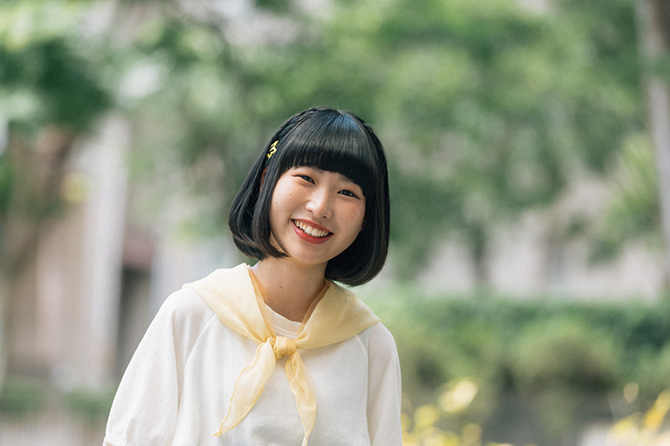 碧海(AOI)從小就熱愛音樂。攝影／蔡耀徵