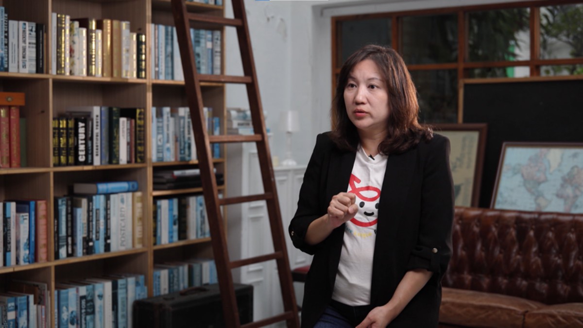 兒福聯盟中區社工處主任黃鈴雅。圖／《青春發言人》