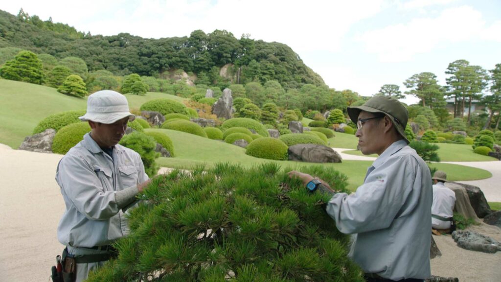 與自然無常共舞，環境變遷下，園藝師細膩修補文化傳承圖。圖／日本庭院四季之美