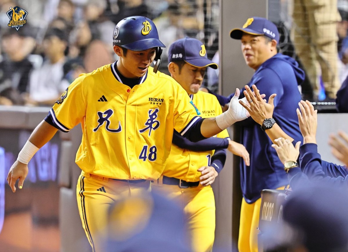 陳統恩打出致勝安打。圖片來源／中信兄弟粉專