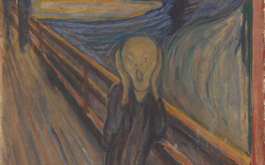 在畫中與痛苦吶喊的靈魂交會，表現主義畫家、愛德華孟克的生命吶喊