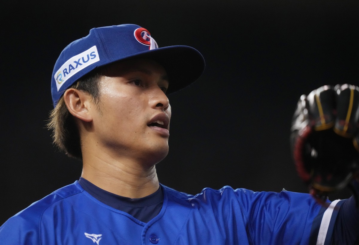 投手張奕。圖片提供／中華棒協