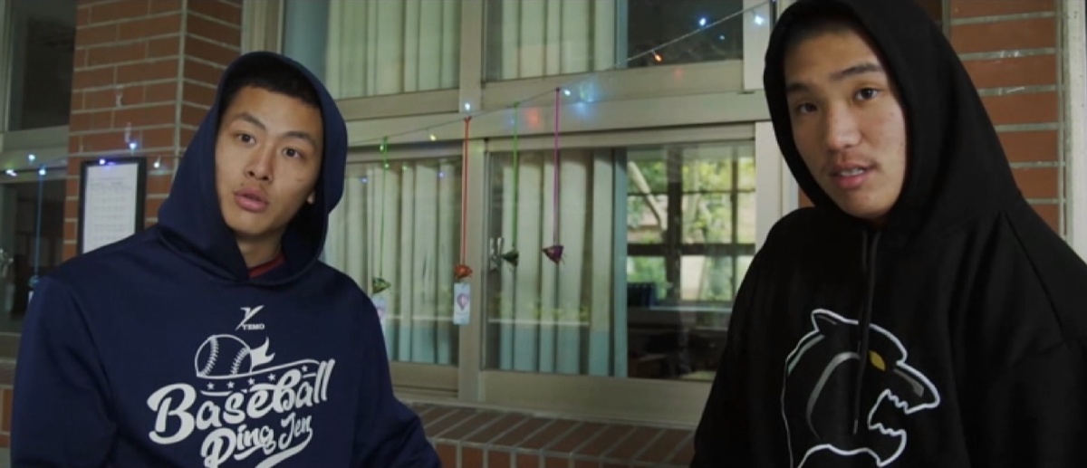 戴培峰（左）與古林睿煬投捕搭檔長達九年，默契絕佳。圖／《那一年》