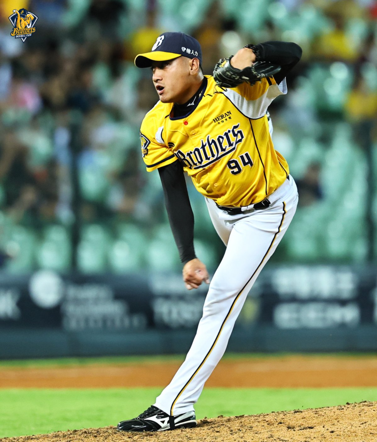 中信兄弟投手吳俊偉。圖片來源／中信兄弟粉專