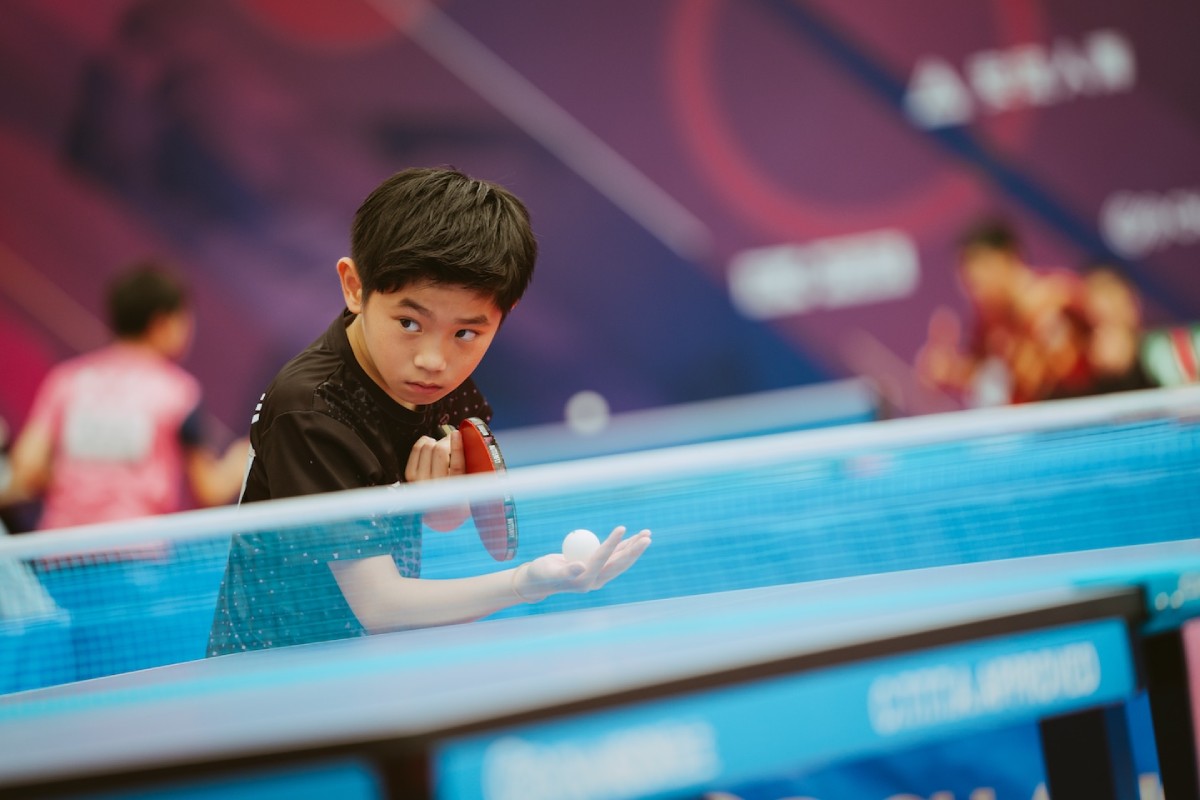 片中主角黃軒。圖／《乒乓男孩》