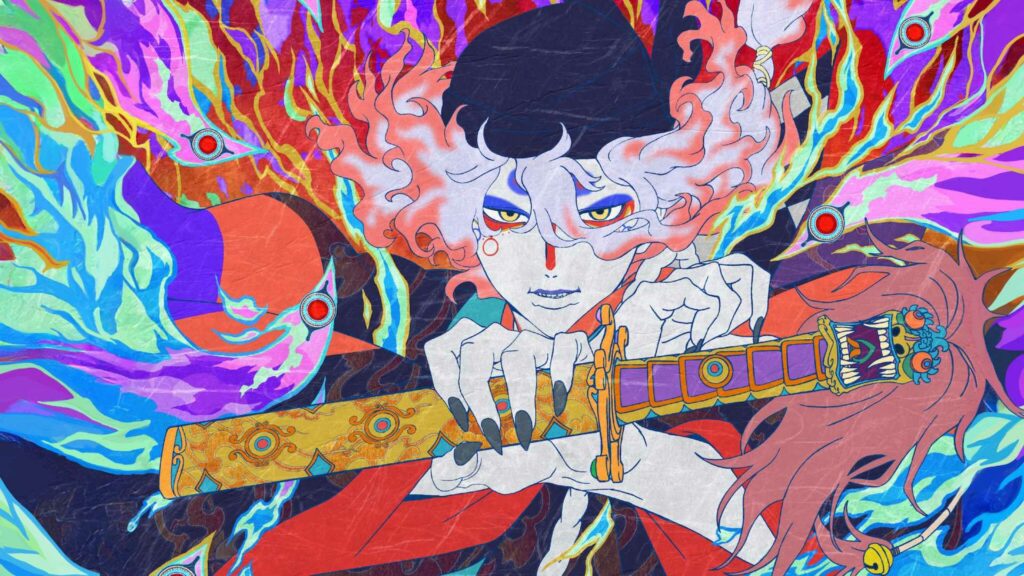 ｜知名日本動畫《物怪》（Mononoke）的視覺風格設計大量致敬浮世繪。（圖／Netflix）