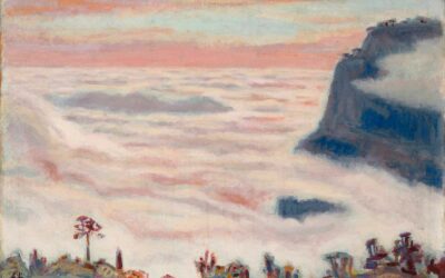 黃是戶外的光、粉紅是光影的粉撲!國美館《虹霓色彩樂詩》一睹廖繼春的色彩圓舞曲