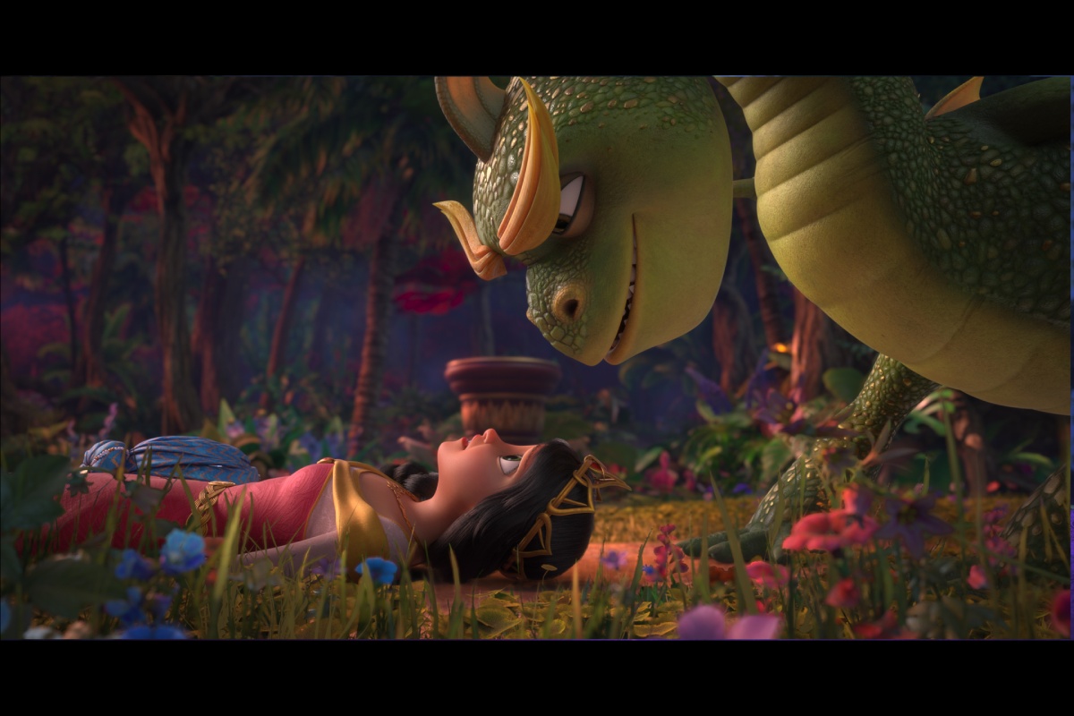 公主遭遇危機後不坐以待斃，用機智化險為夷。圖／《叛逃公主歷險記》