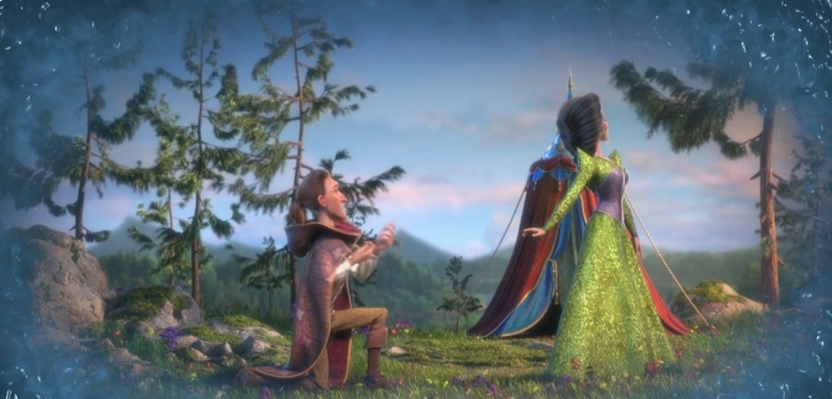 劇中魔法師愛不到就下咒語的佔有心態，是愛情裡的大忌。圖／《叛逃公主歷險記》