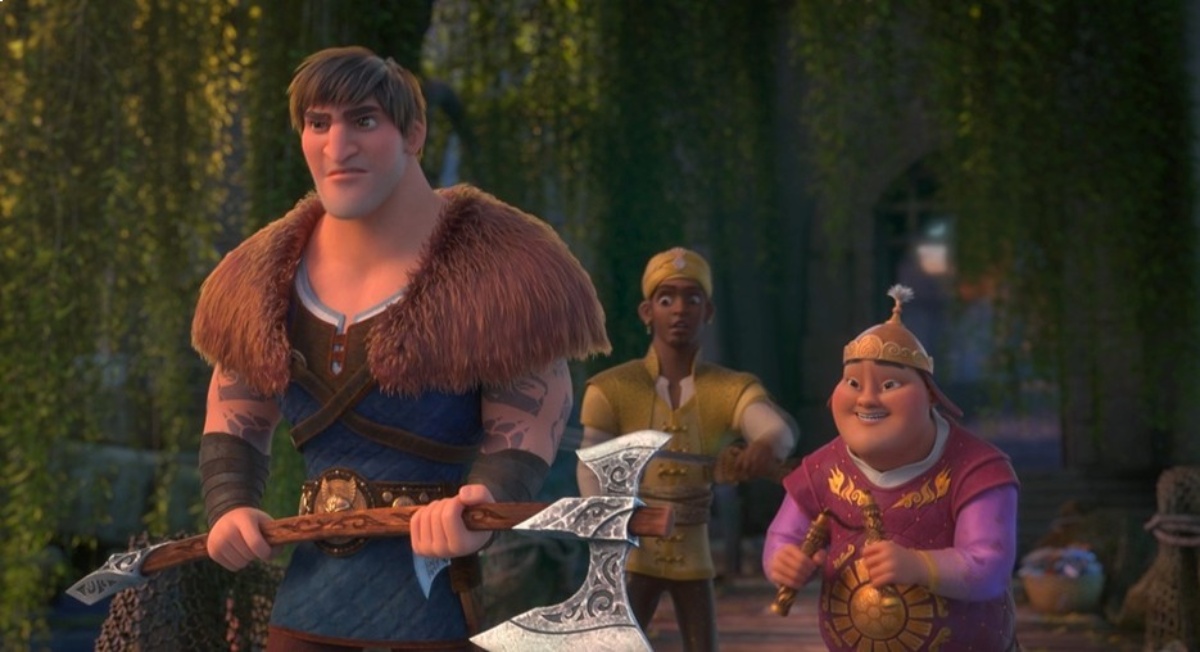 王子三人組的設定各有不同，有功利主義者、媽寶型、躺平型。圖／《叛逃公主歷險記》