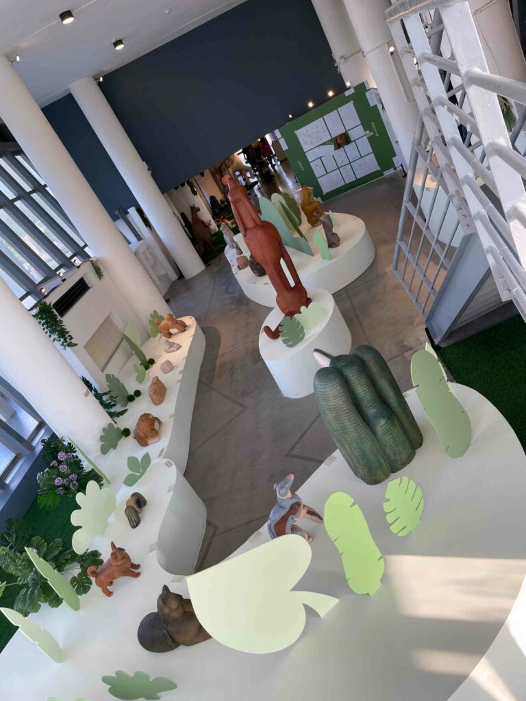 ｜看海美術館的挑高展廳