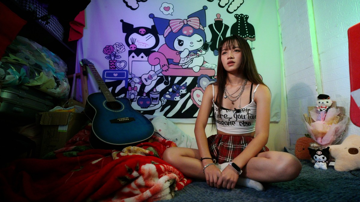 辰瑄喜歡打扮性感，讓媽媽非常擔心。圖／《換個爸媽過幾天》