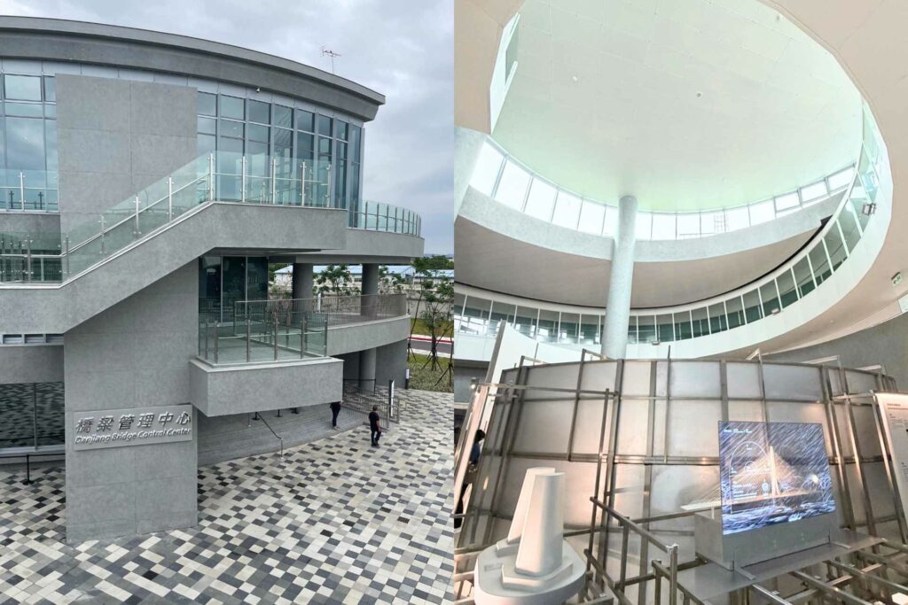 ｜展場為環形展廳，共有三層樓。