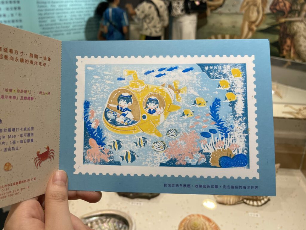|展場內的疊色印章收集互動,也是吸引人流的關鍵之一。
