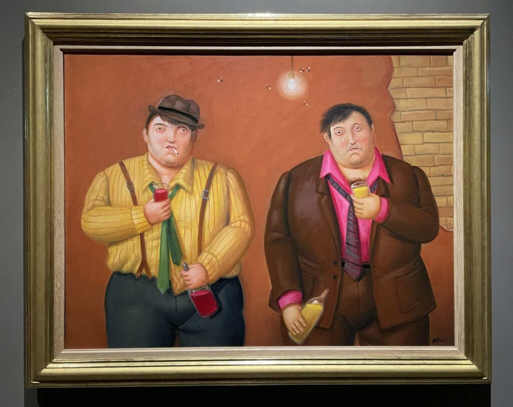 ｜《飲酒者》（Two Men Drinking, 2011）