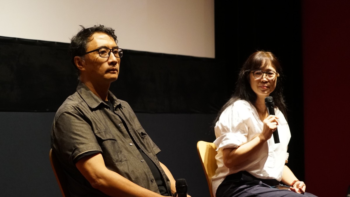 導演李立劭與音樂創作人雷光夏。攝影／沈紘騰
